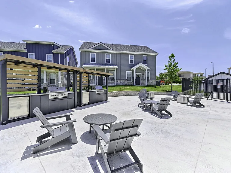 Grilling and Seating Areas