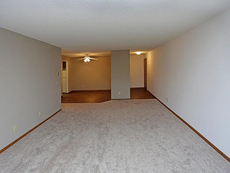 Designated entry space (with closet) in select floor plans