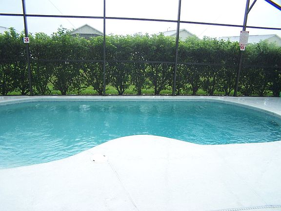 Private Screened Pool