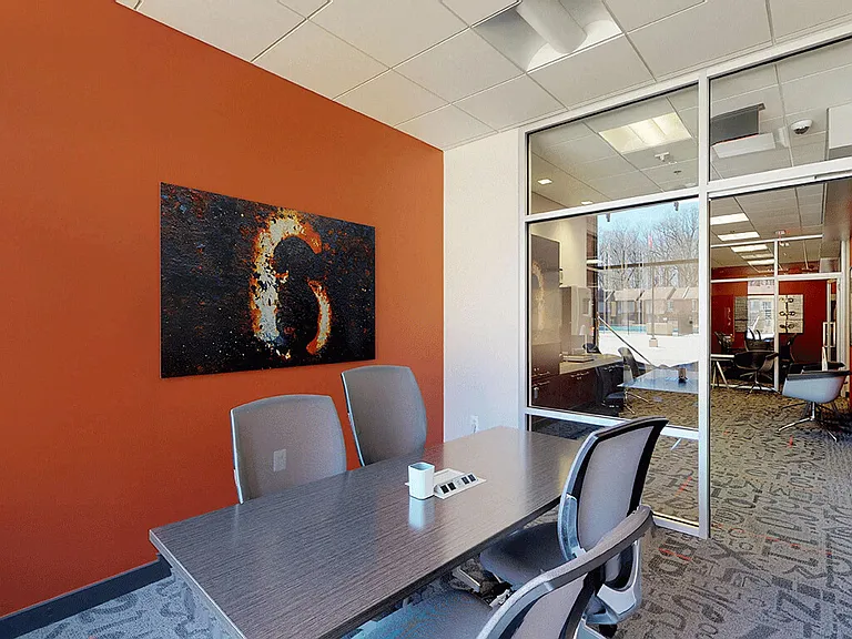 Business Center with Work Stations at Trillium Apartments - Rental Apartments in Fairfax, VA