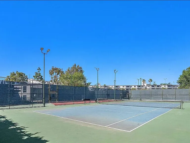 1 of 2 community tennis courts, 1 pickleball/paddle court