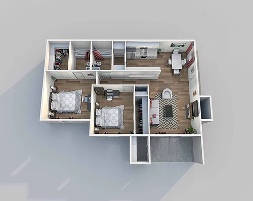 Floor plan B1