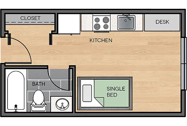 Floor plan Type E