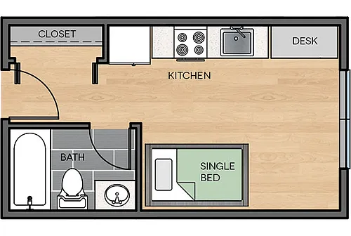 Floor plan Type E