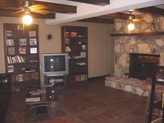 Lower Level Fireplace