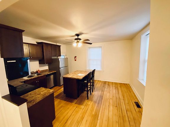 Kitchen and dining area