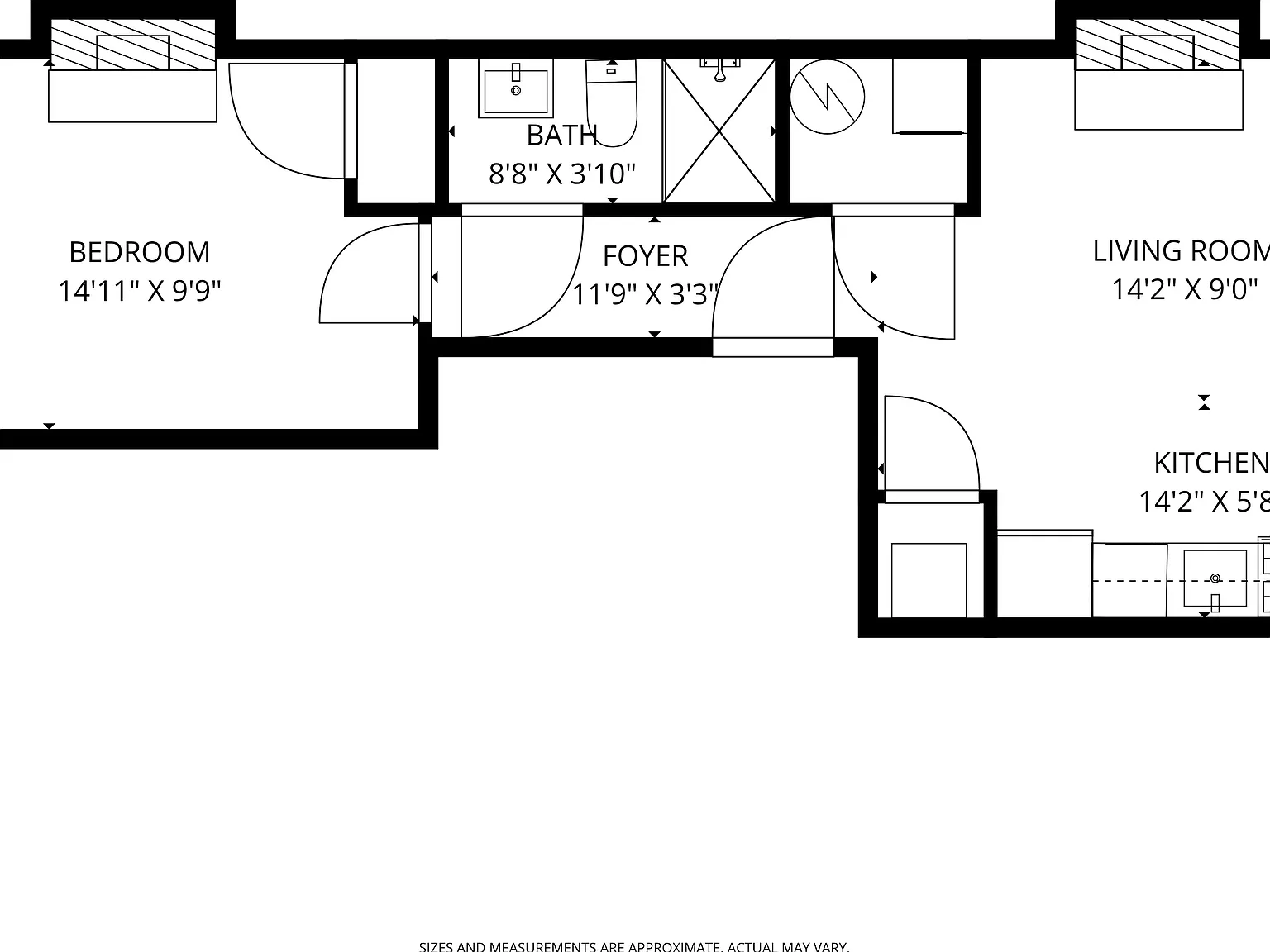 1 bed, 450 sqft, $3,295 — Photo 3