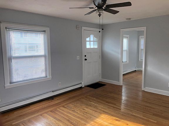Living room and front door