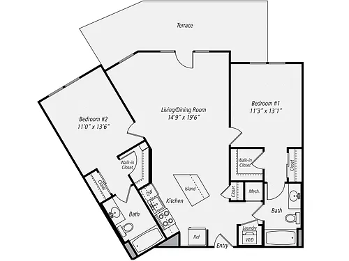 Floor plan B16