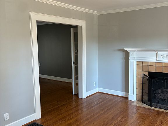 Living room towards dining room