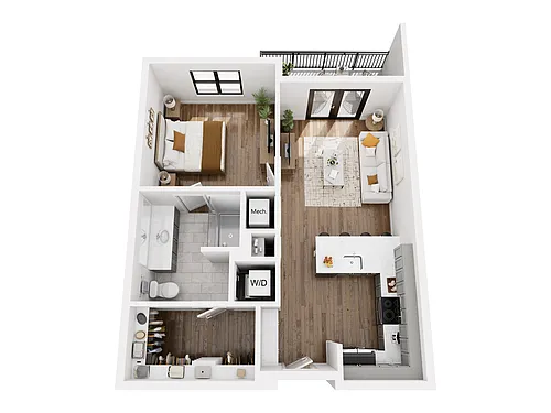 Floor plan Pearl AFF