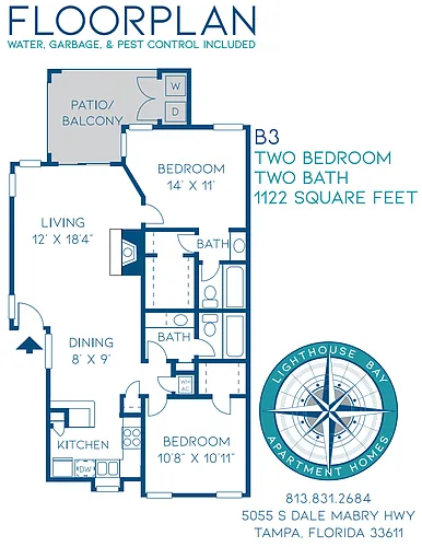 Floor plan B3