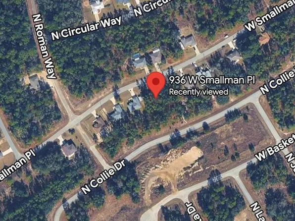 936 W Smallman Pl, Citrus Springs, FL 34434