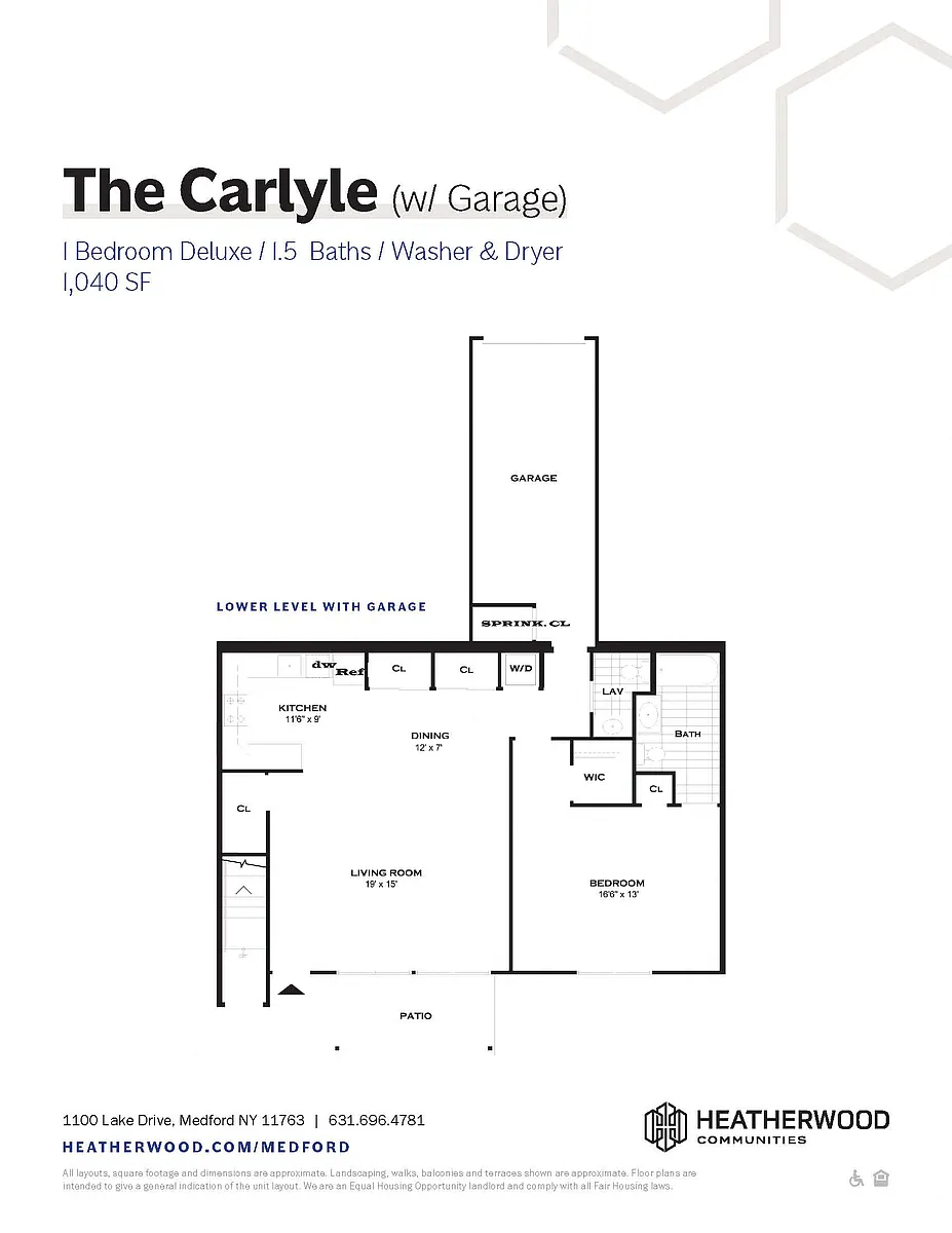 Floor plan The Carlyle