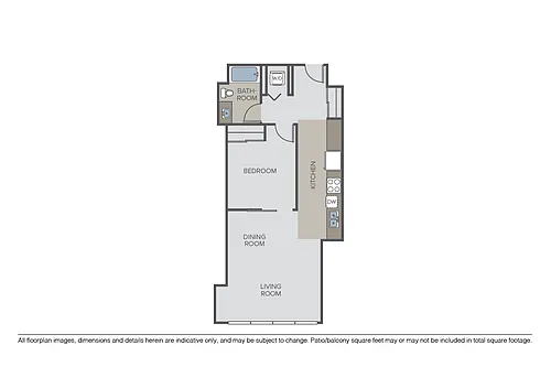 Floor plan Plan 1C