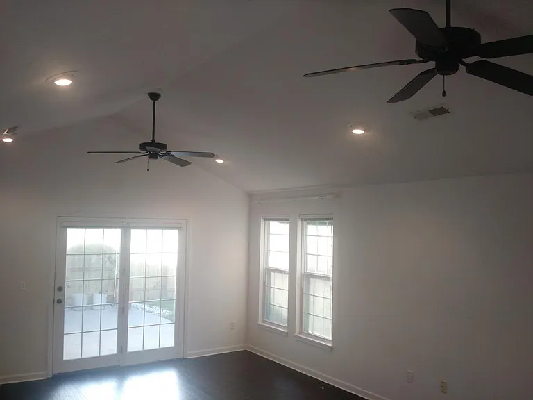 Great room looking towards patio