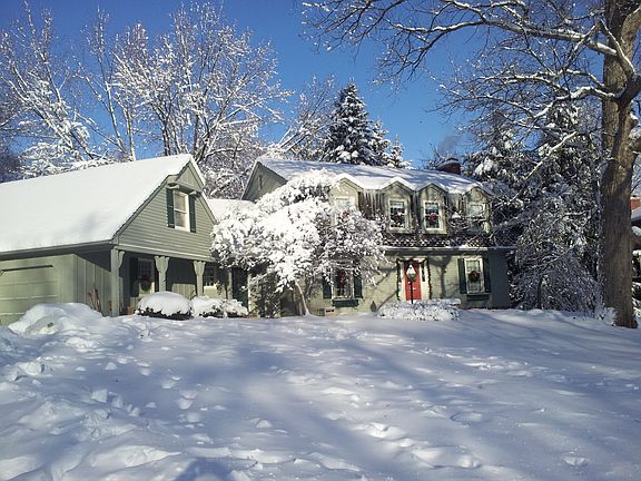 Sledding hill on snow days
