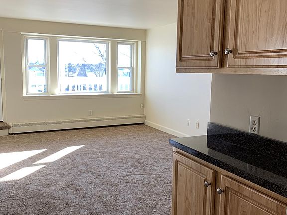 From kitchen looking into living room