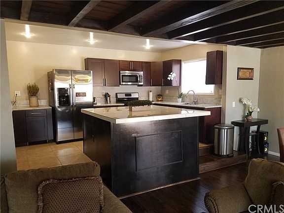 Remodeled Kitchen with Large Kitchen Island