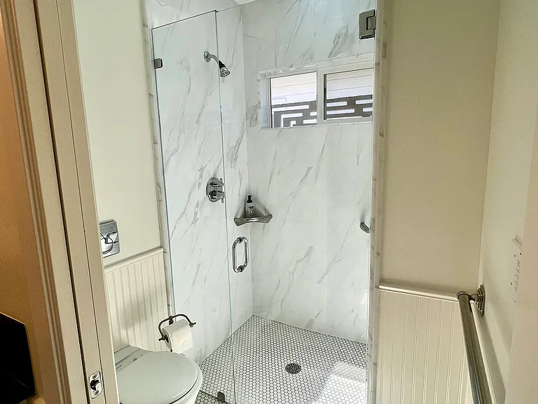 beautiful walking shower