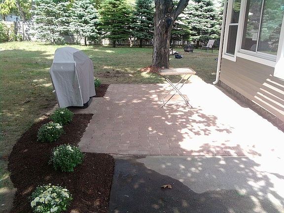 Rear of home