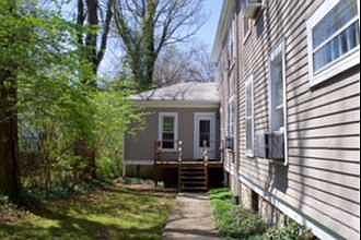 Entrance to rental apartment