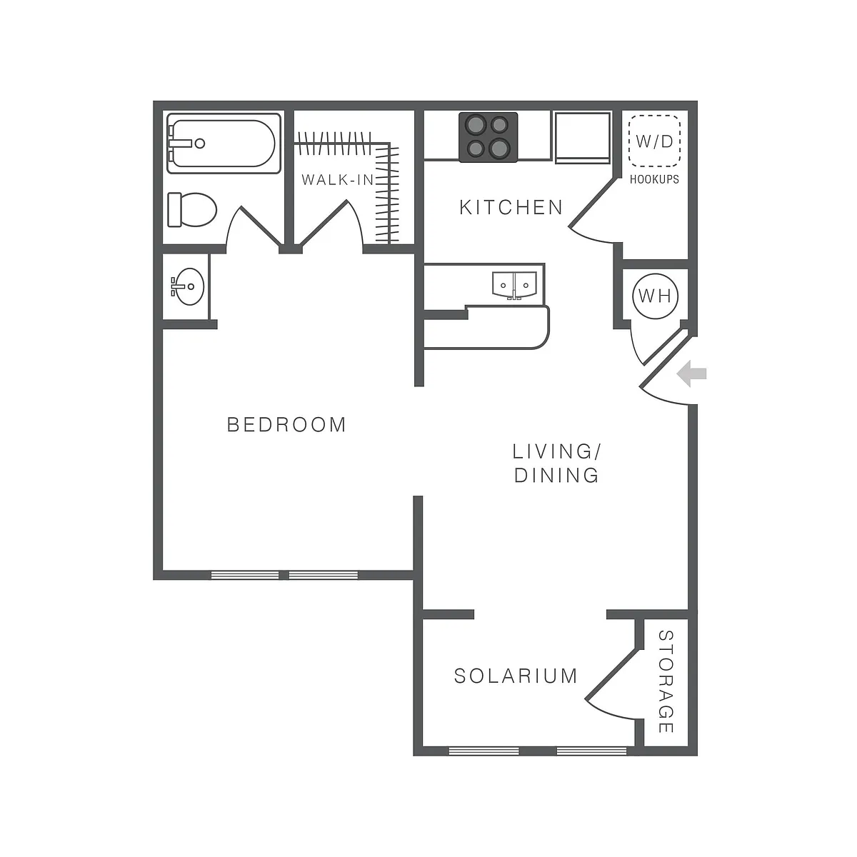 Floor plan A1SR