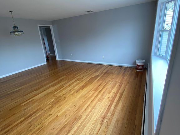 Freshly painted living room
