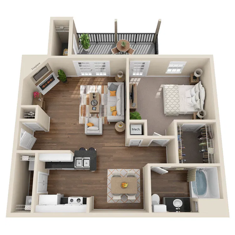 Floor plan Sago Palm