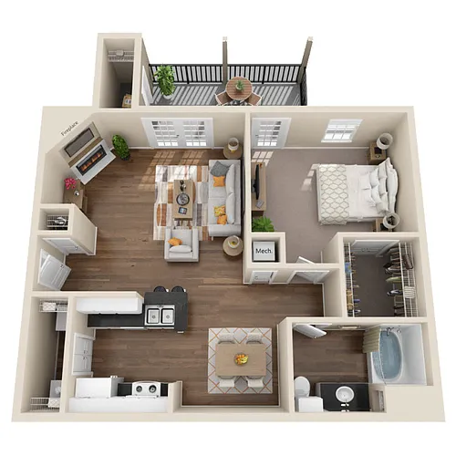 Floor plan Sago Palm