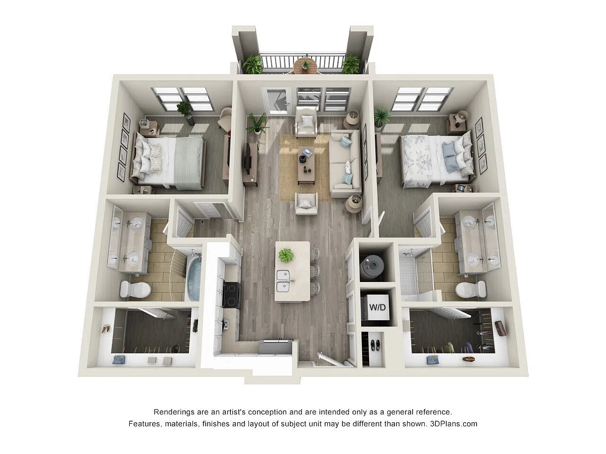 Floor plan B1