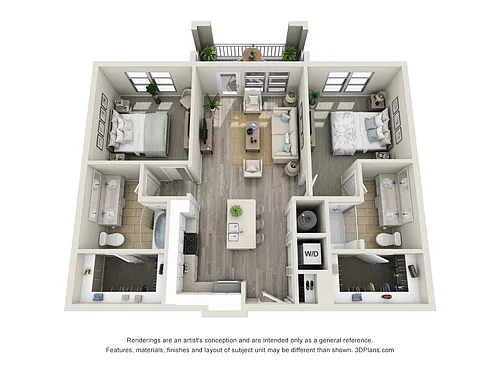 Floor plan B1