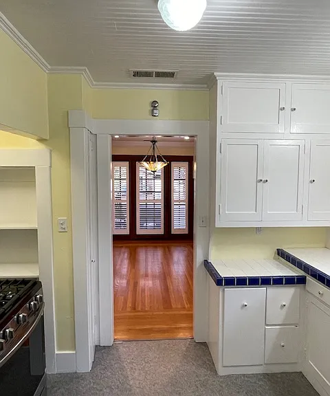 Kitchen into Dining Room