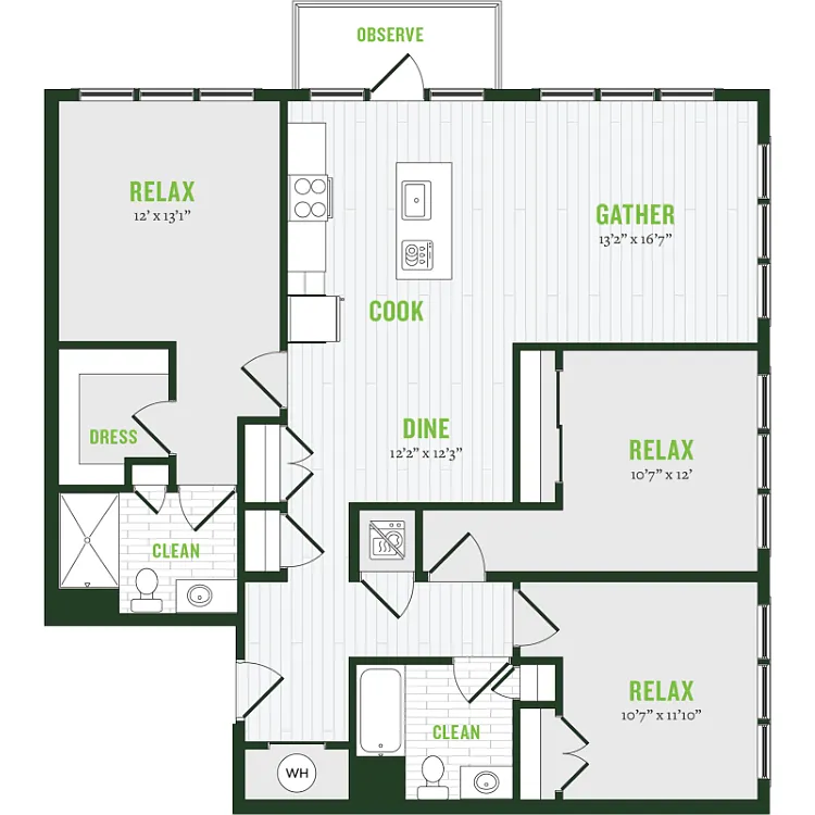 Floor plan C1