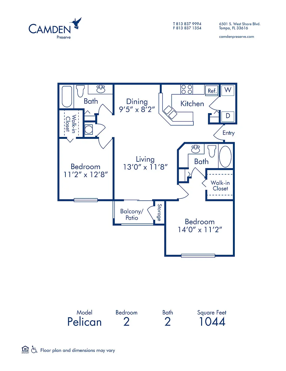 Floor plan Pelican