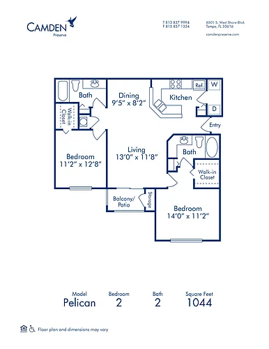 Floor plan Pelican