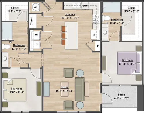 Floor plan Belmonte