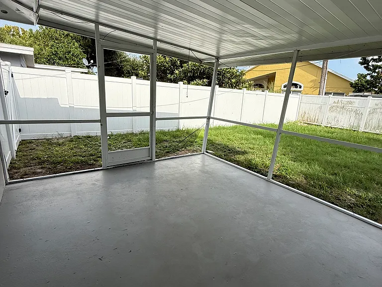 Back porch
