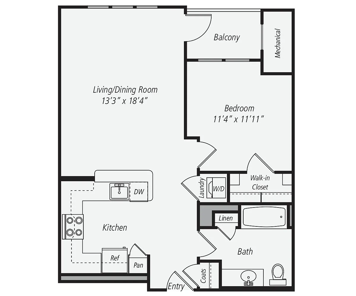Floor plan A3b-F-745