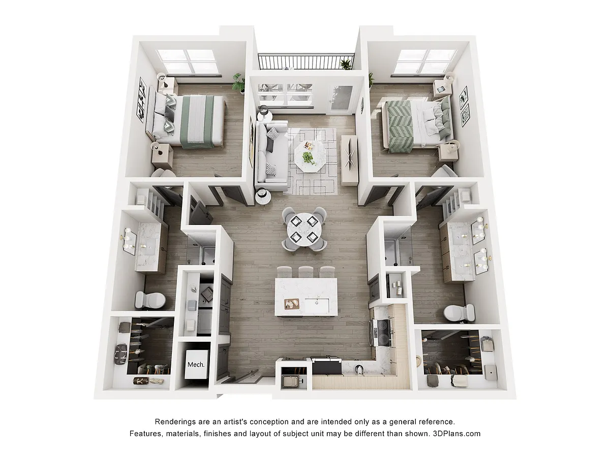 Floor plan Blue Ridge