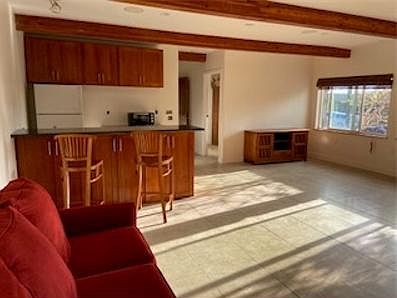 Living area. Not featured in photo is new stainless steel refredator.
