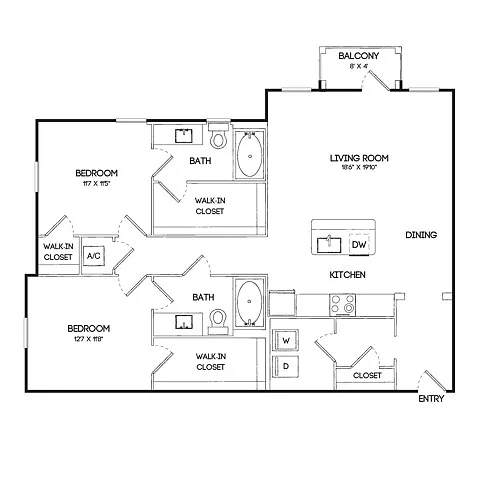 Floor plan B2