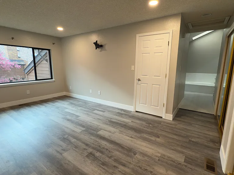 Newly Remodeled Master Bedroom
