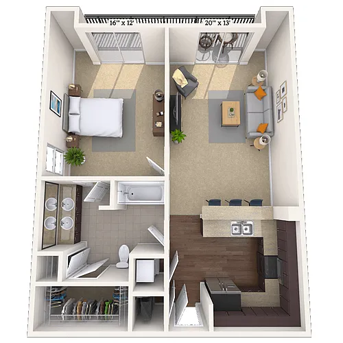 Floor plan Milan II
