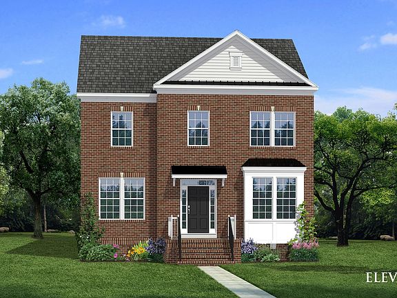 Thames floorplan rendering of elevation 5 at Greenleigh