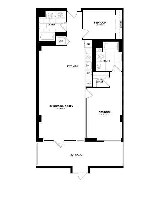 Floor plan D02B