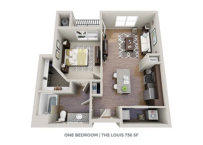 Floor plan The Louis A