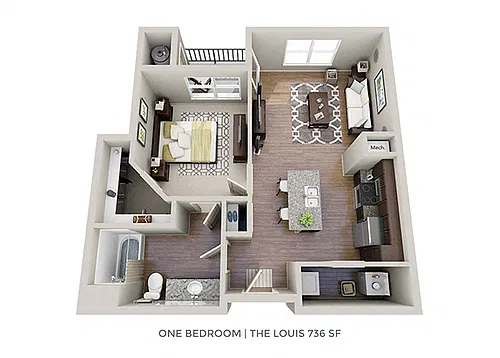 Floor plan The Louis A