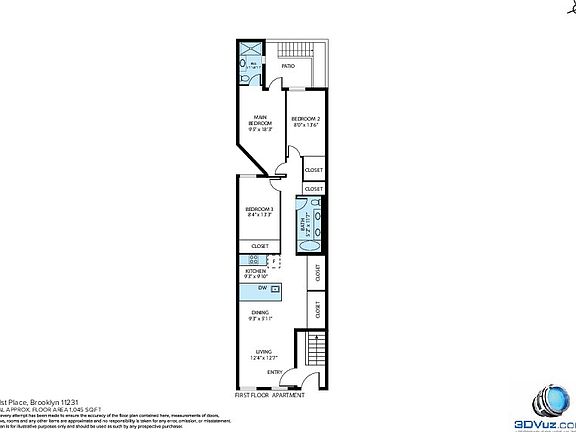 2nd image of 114 1st Pl APT 2