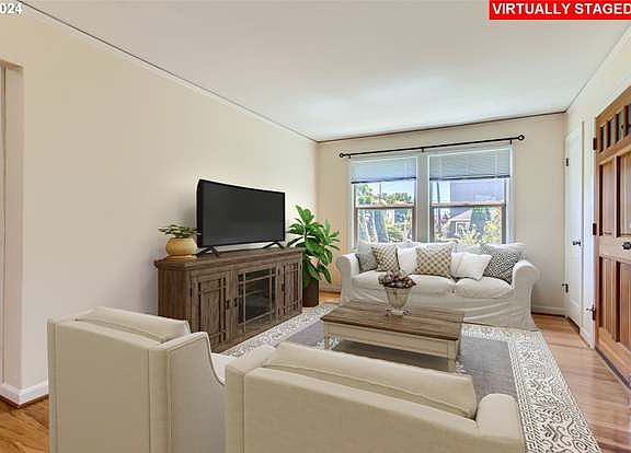 Living room. Southern exposure.